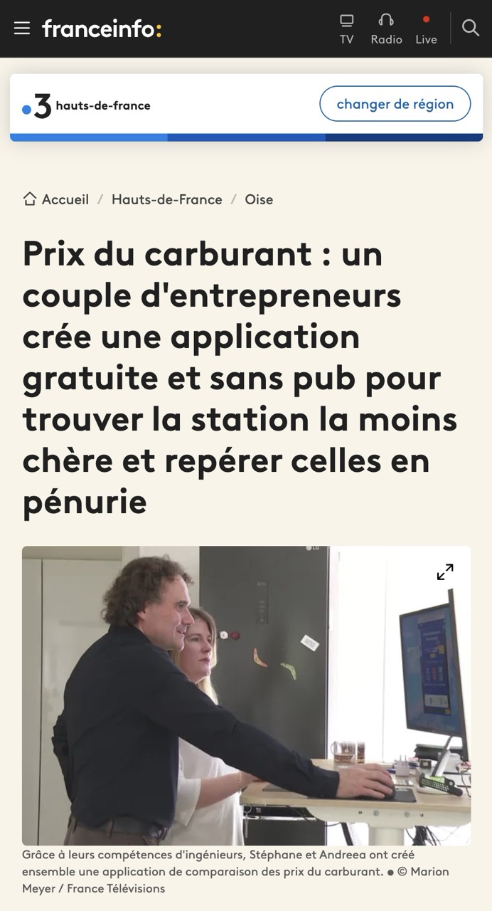 Article France 3 / France Info