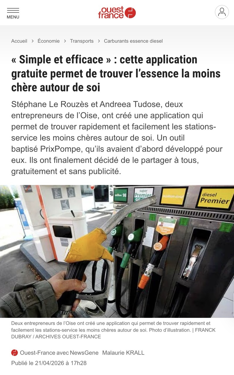 Article Ouest-France